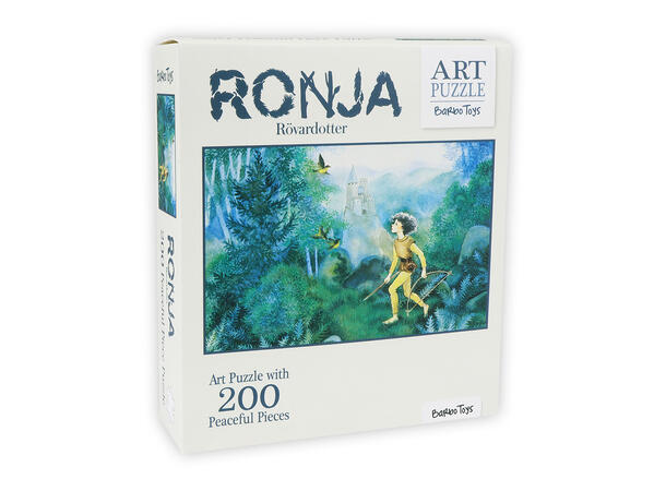 Astrid Lindgren - Ronja Røverdatter Puslespill 200 brikker 