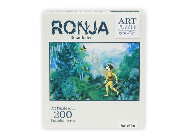 Astrid Lindgren - Ronja Røverdatter Puslespill 200 brikker 