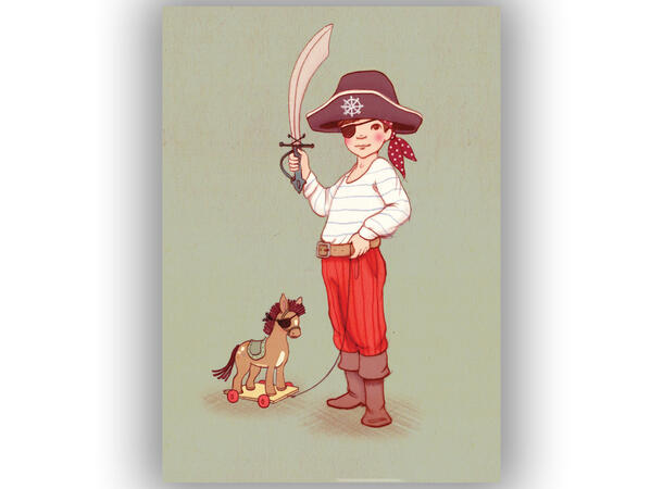 Belle & Boo - Postkort Ahoy A6