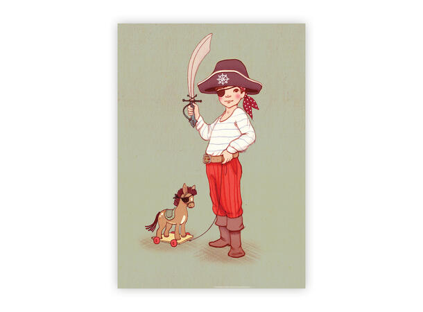 Belle & Boo - Postkort Ahoy A6 