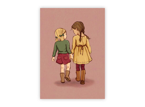 Belle & Boo - Postkort Never Let Go A6 