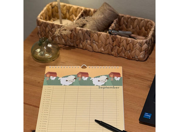 Blafre Aktivitetskalender 2027 Kalender 2027 