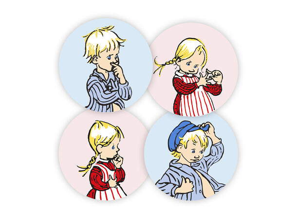 Emil glassbrikker - Emil ida 4 stk