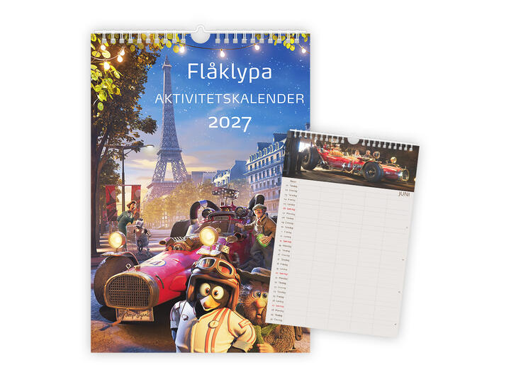 Flåklypa Aktivitetskalender 2027 Kalender 2027 