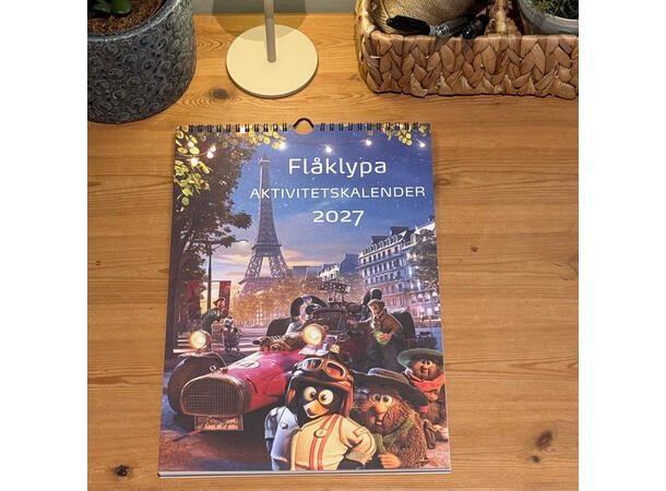 Flåklypa Aktivitetskalender 2027 Kalender 2027 