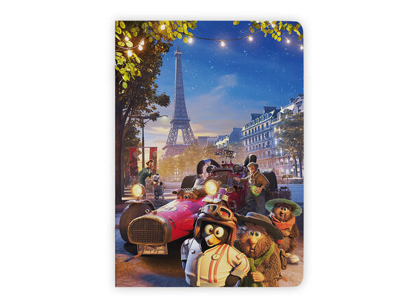 Flåklypa Notatbok 3pk - Soft cover 12x18 cm