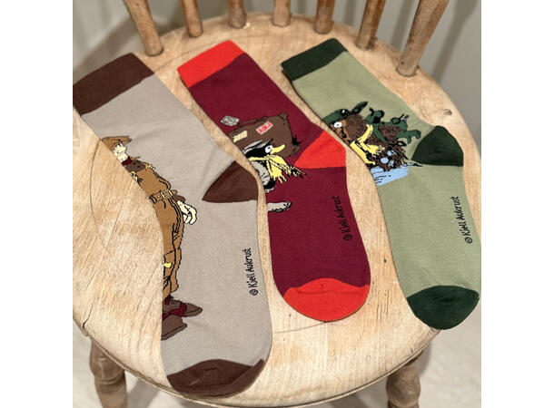 Flåklypa sokker - Ludvig Voksen