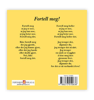 Gavebok - fortell meg Gavebok