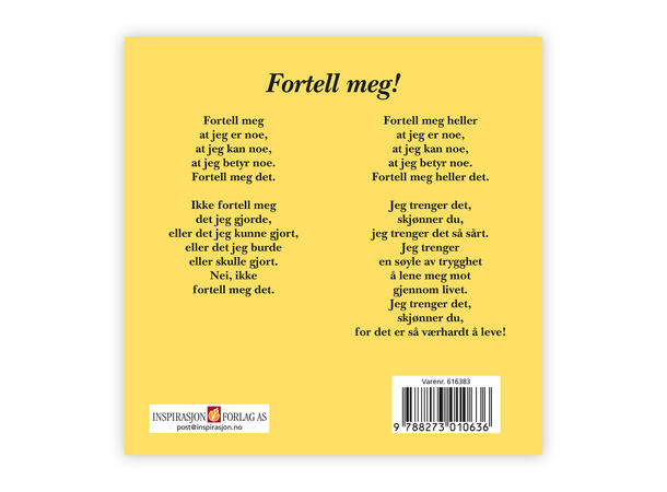 Gavebok - fortell meg Gavebok 