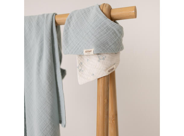 Mummi - Bandana smekke blå 2pk