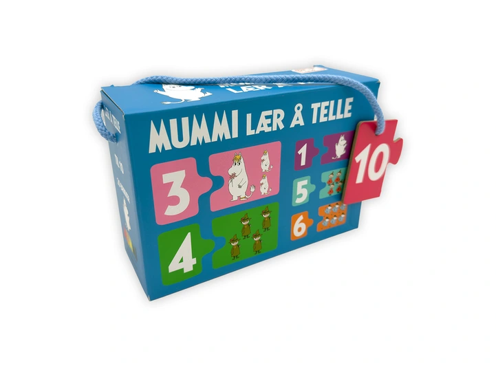 Mummi Duo puslespill Lær å telle - Fra 3 år 