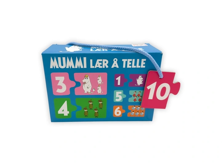 Mummi Duo puslespill Lær å telle 3+ år 