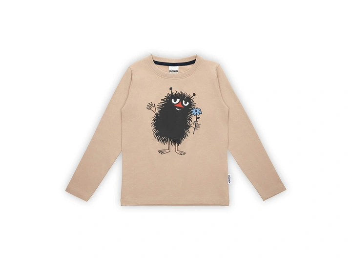 Mummi Genser - Stinky Beige 110 Barneklær fra Mummi 