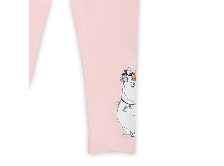 Mummi Leggings - Gresskar 2 Rosa 116 Barneklær fra Mummi 