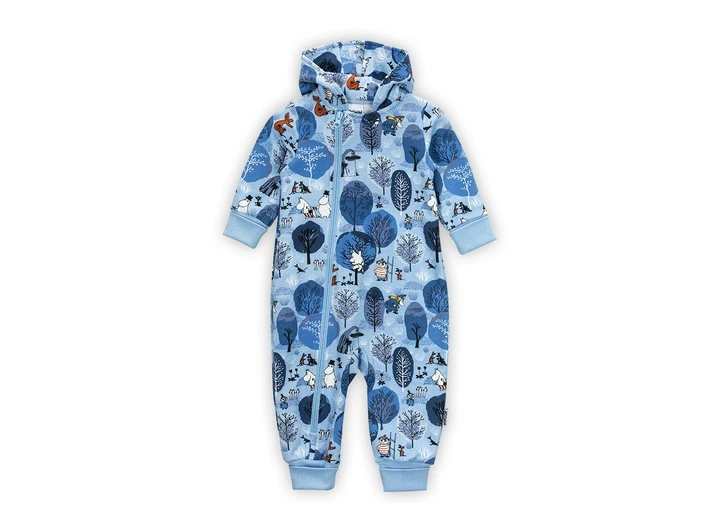 Mummi Overall - Klatrere Blå 74 Babyklær fra Mummi 