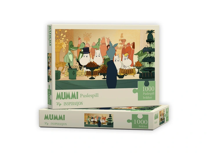 Mummi Puslespill 1000 Fest 1000 brikker 