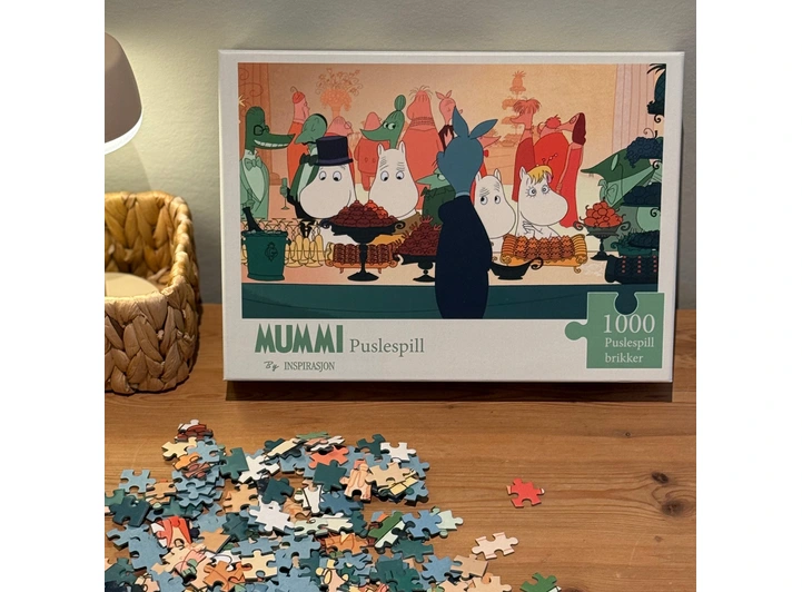 Mummi Puslespill 1000 Fest 1000 brikker 