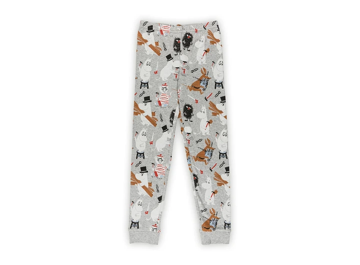 Mummi Pyjamas - Byggmester Grå 86/92 Barneklær fra Mummi 
