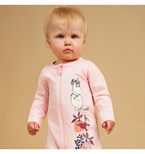 Mummi Pyjamas - Gresskar 2 Rosa Babyklær fra Mummi