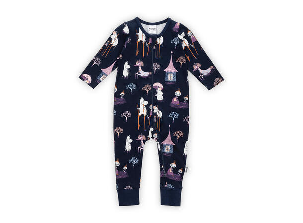 Mummi Pyjamas - Oversvømmelse Blå Babyklær fra Mummi 