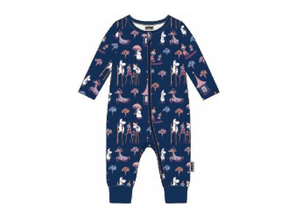 Mummi Pyjamas - Oversvømmelse Blå Babyklær fra Mummi 