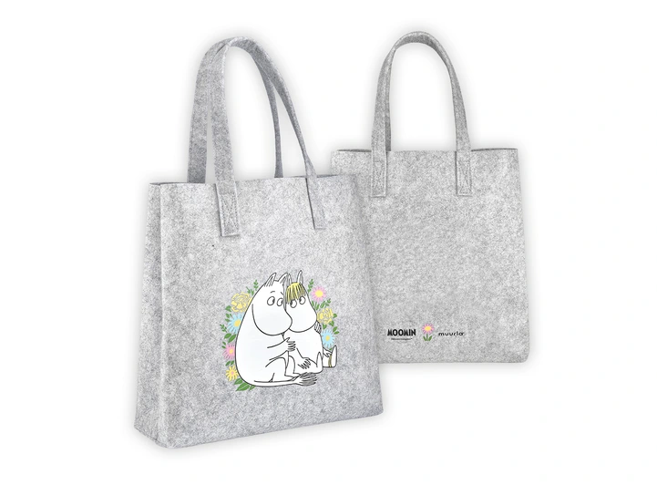 Mummi bag - Blomster 40 x 40 cm 