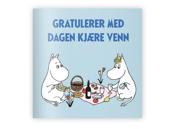 Mummi dobbeltkort - Gratulerer 12 cm Mummi