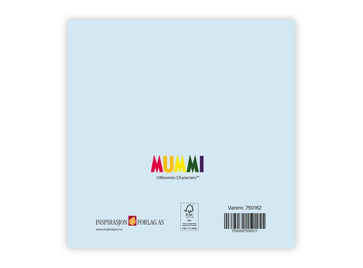 Mummi dobbeltkort - Gratulerer 12 cm Mummi 