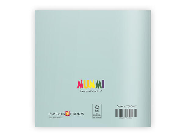 Mummi dobbeltkort - Nytt hjem 12 cm Mummi