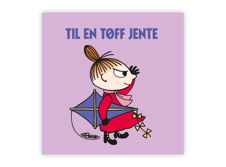 Mummi dobbeltkort - Til en tøff jente 12 cm Mummi 