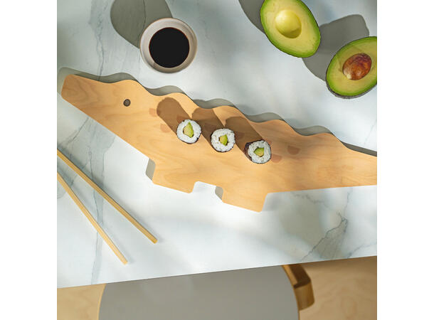 Muurla Skjærebrett - Krokodille 44 x 12,5 cm 