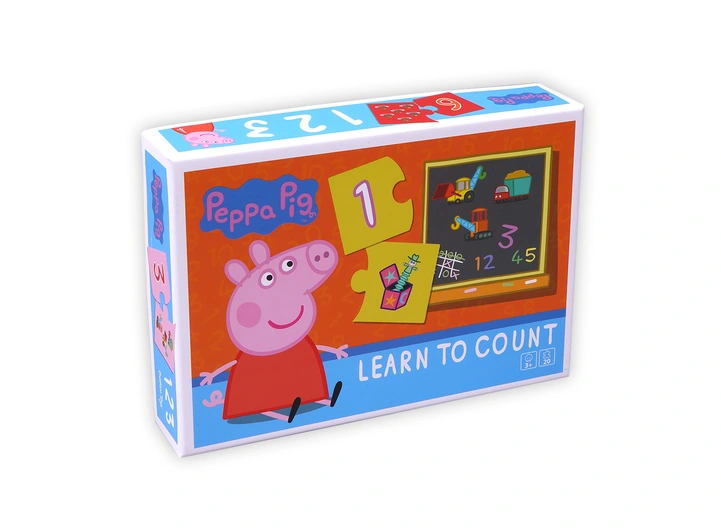 Peppa Gris - Lær å telle 3 + 