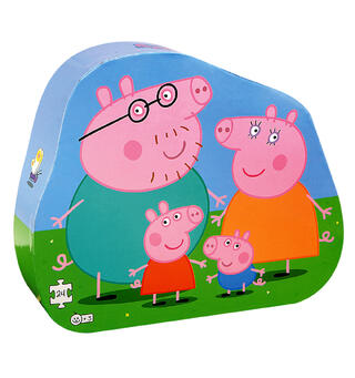 Peppa Gris Puslespill 24 brikker 3 +