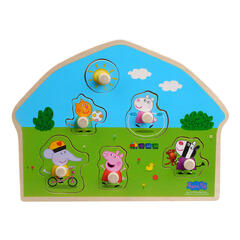 Peppa Gris Trepuslespill 6 brikker 2 +