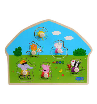 Peppa Gris Trepuslespill 6 brikker 2 +