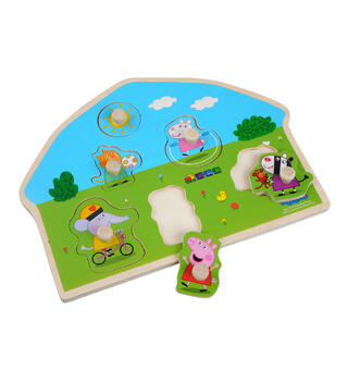 Peppa Gris Trepuslespill 6 brikker 2 +