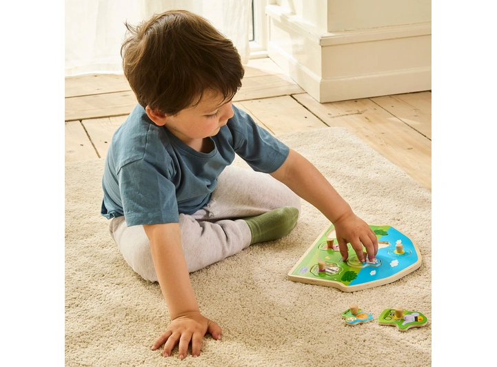 Peppa Gris Trepuslespill 6 brikker 2 + 