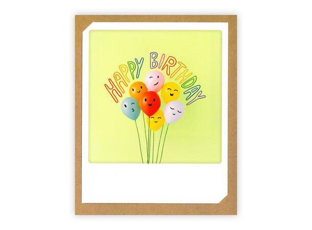 Pickmotion doble kort - Happy Birthday Pickmotion - Doble kort