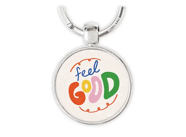 Pickmotion nøkkelring - Feel god 