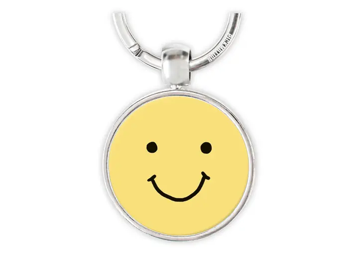 Pickmotion nøkkelring - Smiley 