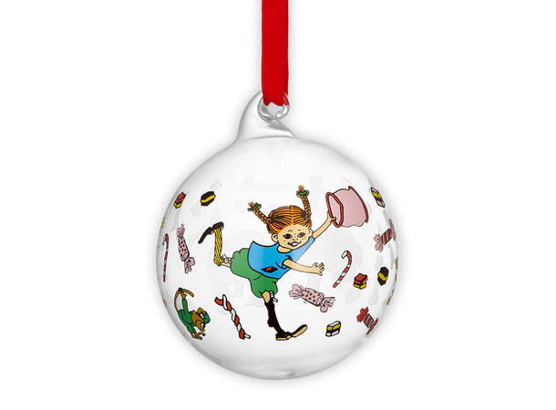 Pippi Julekule - Godteri 7 cm 