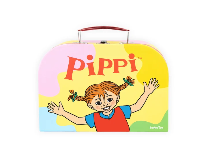 Pippi puslespill i koffert - 24 brikker 40 x 60 cm 