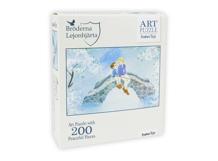 Astrid Lindgren - Brødrene Løvehjerte Puslespill 200 brikker 