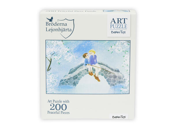 Astrid Lindgren - Brødrene Løvehjerte Puslespill 200 brikker 