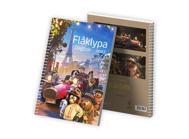 Flåklypa Dagbok 2027 Kalender 2027