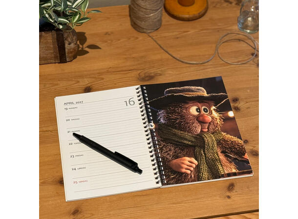 Flåklypa Dagbok 2027 Kalender 2027 