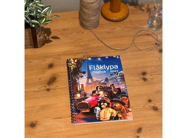 Flåklypa Dagbok 2027 Kalender 2027 