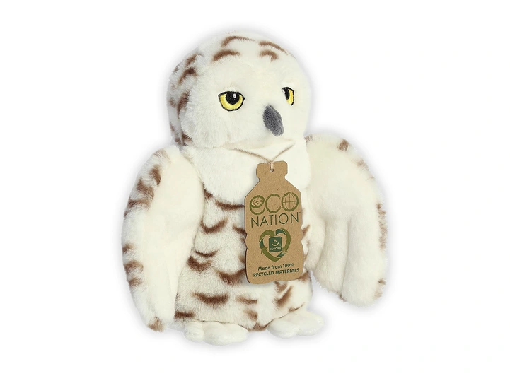 Kosedyr Snøugle 20 cm 