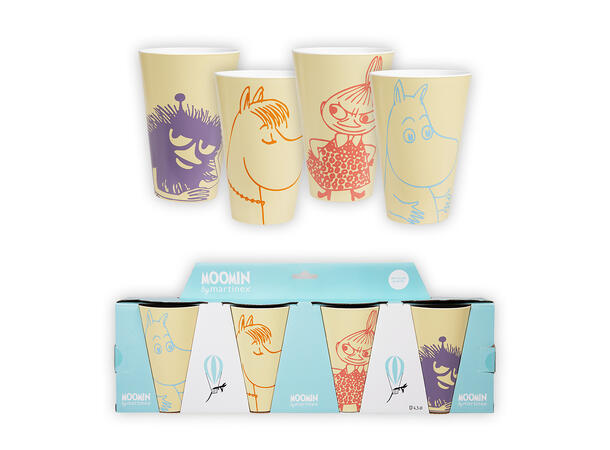 Mummi - Piknikk kopper 4stk 2,5dl 