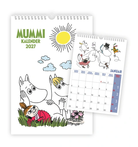 Mummi A4 kalender 2027 Kalender 2027